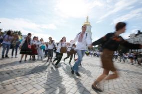 14-ый Мегамарш в вышиванках