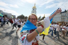 14-ый Мегамарш в вышиванках