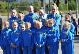 The opening of the playground at school