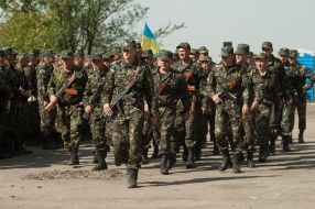 Soldier of the 37th Battalion of territorial defense