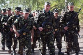 Soldier of the 37th Battalion of territorial defense