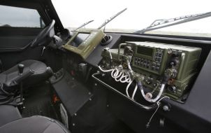 Кабина легкого тактического бронеавтомобиля "Козак"