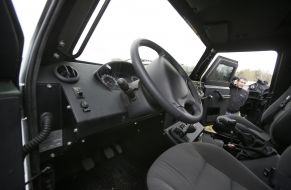 Кабина легкого тактического бронеавтомобиля "Козак"