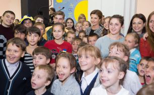 Marina Poroshenko at Children's Festival