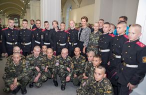 Marina Poroshenko at Children's Festival