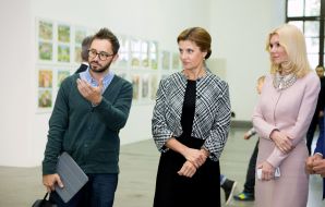 Marina Poroshenko and Pavel Gudimov