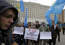 Participants of protest action