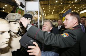 Valery Geletey at the exhibition