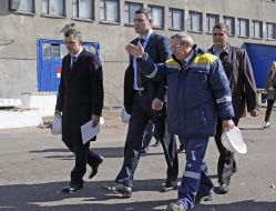 Сергій Крикун, Віталій Кличко та Олександр Фоменко