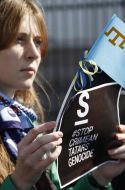 Picket in support of the Crimean Tatar people