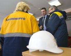 Віталій Кличко на заводі