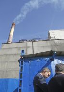 Віталій Кличко на заводі