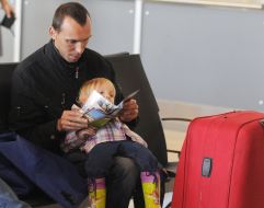 Passengers at the airport