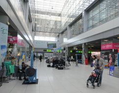 Passengers at the airport