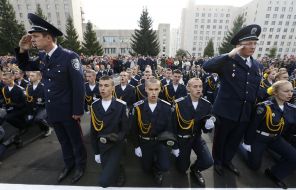 Students of the National Academy of Internal Affairs