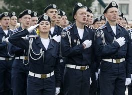 Students of the National Academy of Internal Affairs