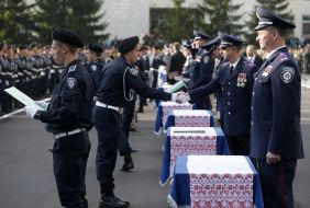 Students of the National Academy of Internal Affairs