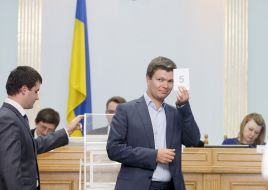 Народний депутат, представник партії "Народний фронт" Леонід Ємець