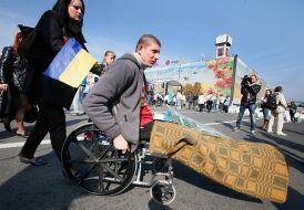 Марш мира людей с инвалидностью