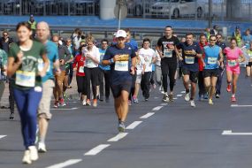 Vitali Klitschko during the charity race