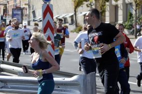 Vitali Klitschko during the charity race