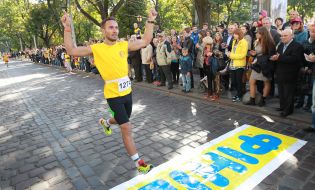 Participant of charity run