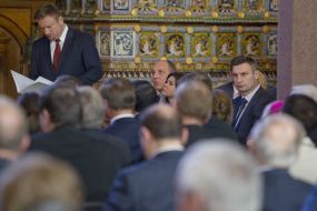 Vitaliy Klichko in Gdansk