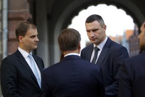 Vitaliy Klichko in Gdansk