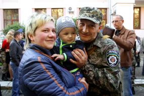 Soldier of Zakarpattya law enforcement detachment