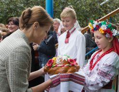Марина Порошенко в центре "Отчий дом"