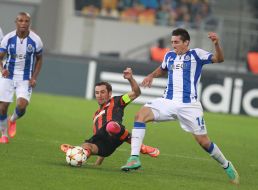 Hector Miguel Herrera and Darijo Srna