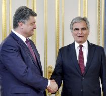 Petr Poroshenko and Werner Faiman