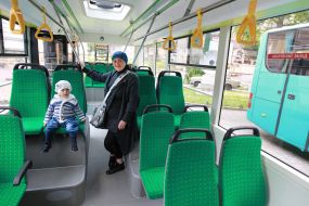 Experimental models of  trolley bus  