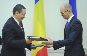 Victor Ponta and Arseniy Yatsenyuk