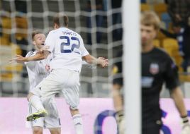 Игровой момент матча