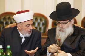 Яков Дов Блайх и Ахмед Тамим