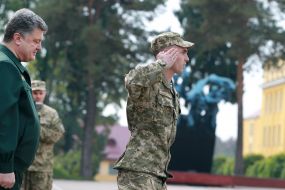 Petr Poroshenko and Andrey Shevchuk