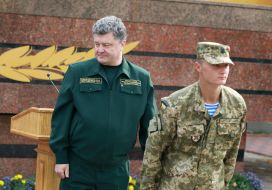 Petr Poroshenko and Andrey Shevchuk