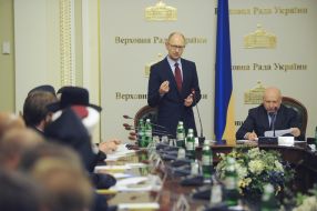 Арсений Яценюк и Александр Турчинов