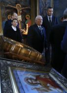 Vitaliy Klichko and Lech Walesa