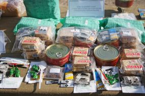Sets of dry rations