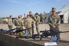 Models of weapons