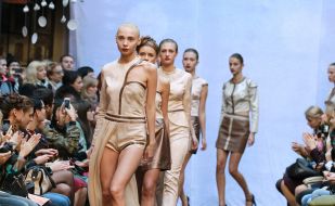 Fashion show by Marine Agababova