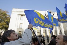 Action "Only bribetaker don't vote for a anti-corruption package"