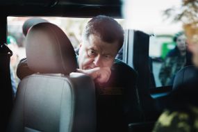 Петр Порошенко во время проверки готовности пограничных подразделений