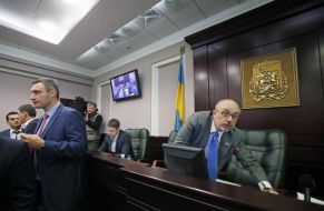 Vitaliy Klichko and Aleksey Reznikov