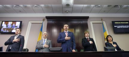 Vitaliy Klichko and Aleksey Reznikov