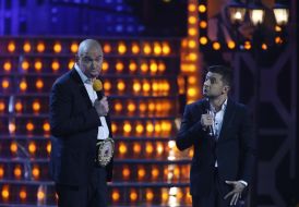 Eugene Koshevoy and Vladimir Zelensky