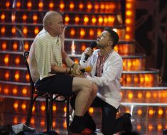 Eugene Koshevoy and Vladimir Zelensky