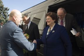 Олександр Турчинов та Лорета Граужинене